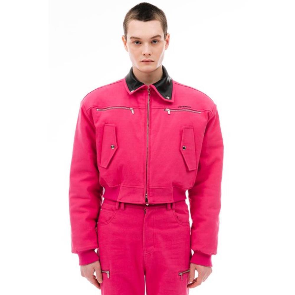 ★ANOTHERYOUTH★ Combi Bomber Pink winter-07