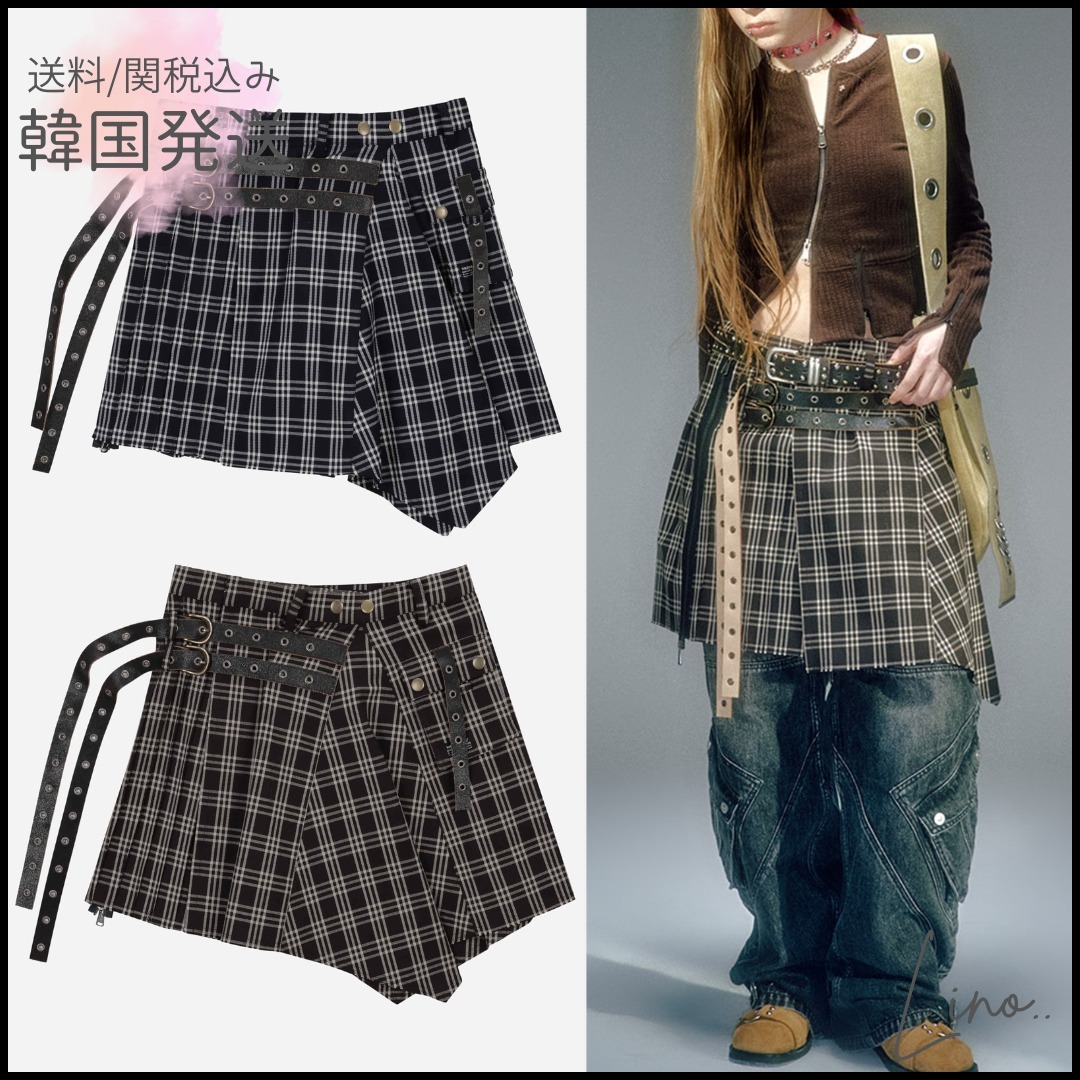 【VACANT Archive】関税/送料込み CAESARS BUCKLE LAP SKIRT