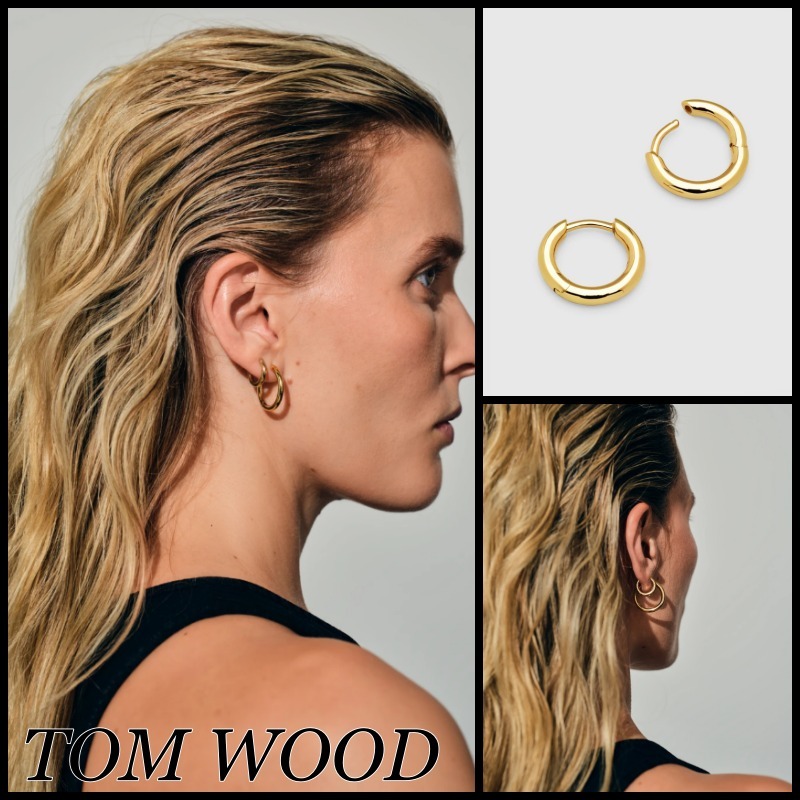 【関税込】新作◆TOM WOOD トムウッド◆クラシックフープ ピアス
