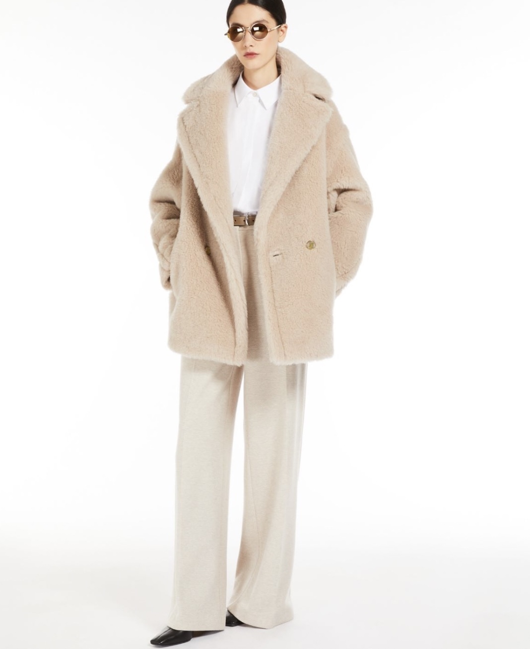 SALE《Max Mara》CUBA テディベア ショート コート
