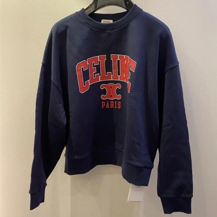 ☆Celine☆オーバーサイズ スウェットシャツ / コットンフリース