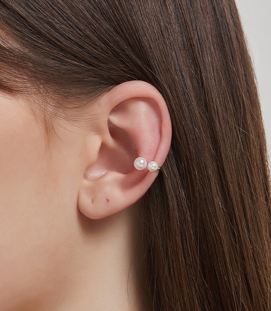 [DIDIER DUBOT] 925 シルバー☆Signature decoupled ear cuff