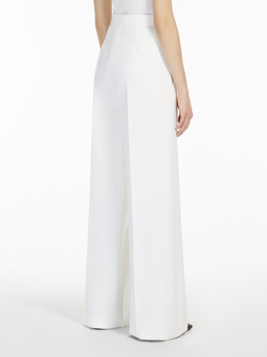 SALE《Max Mara》ポローニャ ウール ワイドレッグ パンツ
