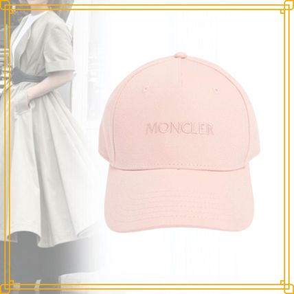 ピンク系 MONCLER(モンクレール) キャップ(レディース) - 海外