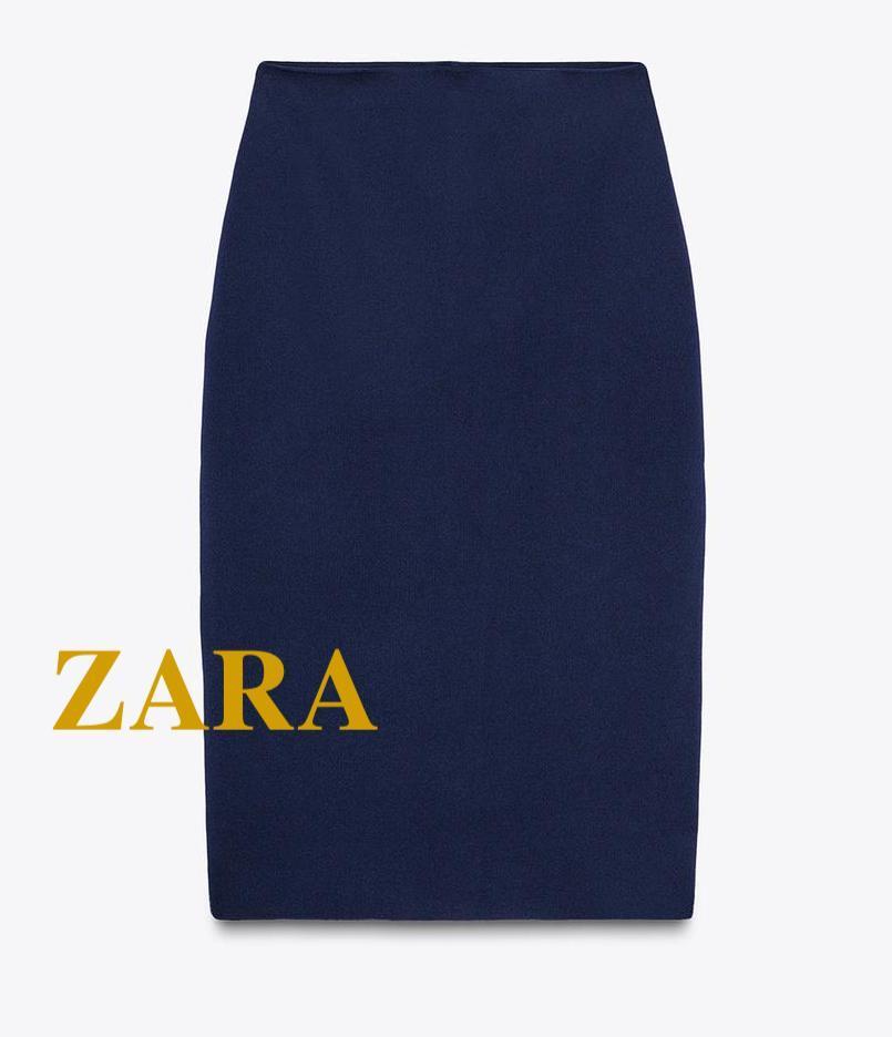 ☆ドイツ発*ZARA*新作*シルクブレンドニットペンシルスカート☆
