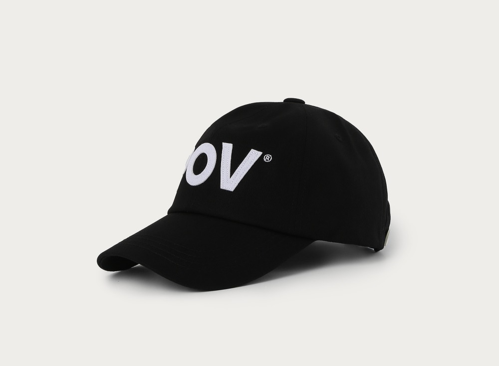 【POV SEOUL】POV LOGO CAP チャン・グンソク着用♡ チャン グンソク着用☆POV☆韓国☆大人気☆POV LOGO CAP BLACK