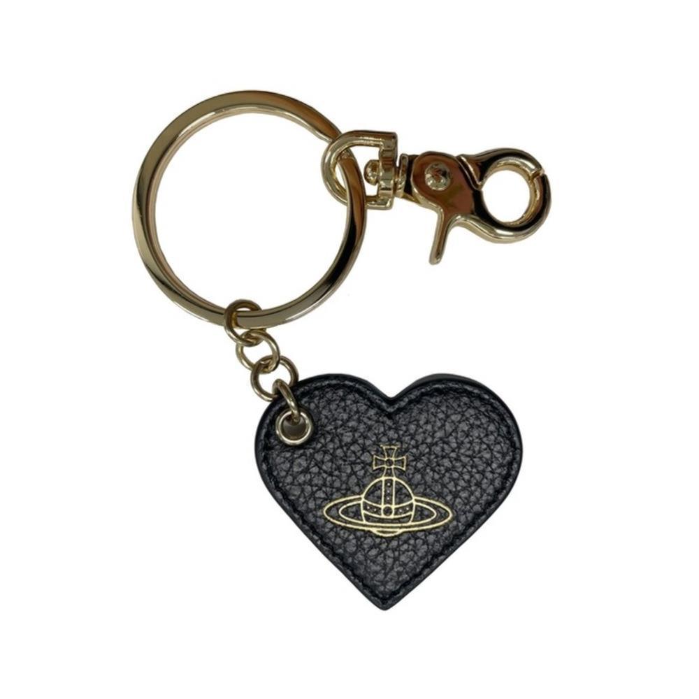 ★Vivienne Westwood★ 23FW ORB Logo Heart Grain Keyring 8203