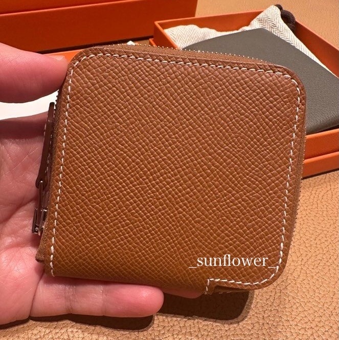 エルメス シルクイン コインケース ゴールド