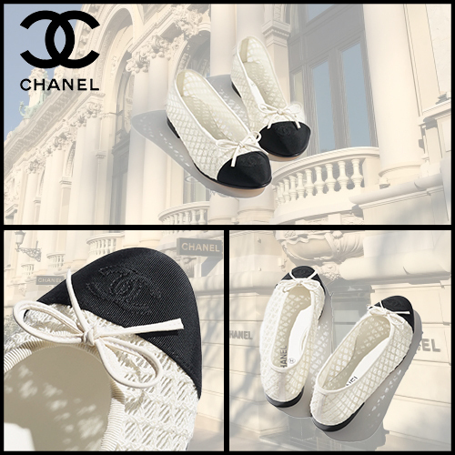 ★大人可愛い★【CHANEL】バレエフラット