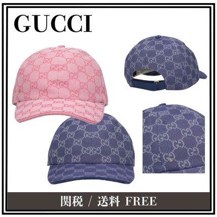 ピンク系 GUCCI(グッチ) 帽子(レディース) - 海外通販のBUYMA