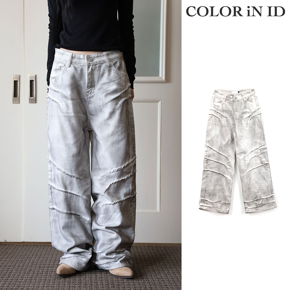 【COLOR iN ID】Loader Dirty Washing Pants