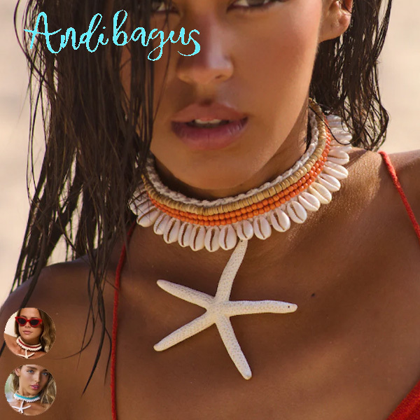 ANDI BAGUS☆Ocean Star Neckpiece ヒトデ クロシェ ネックレス