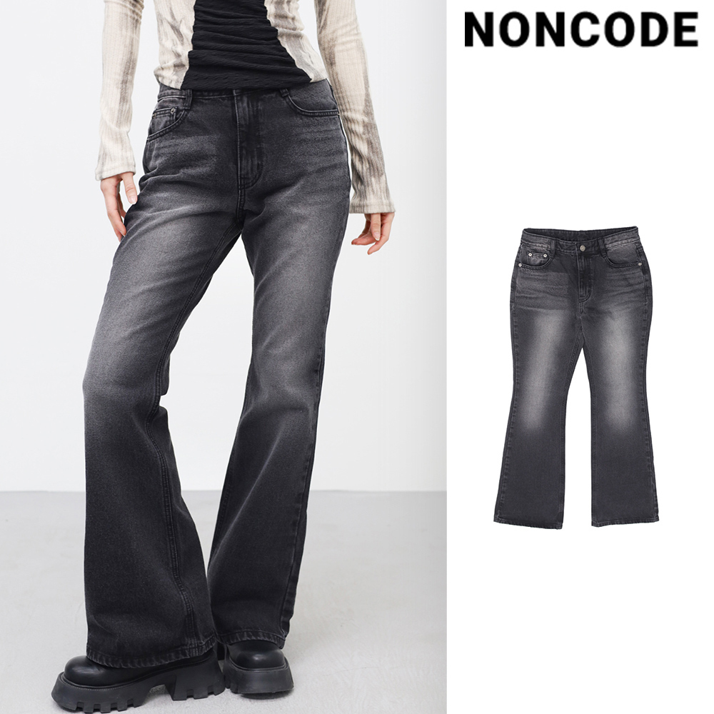 【NONCODE】Meldy Sand Bootcut Pants