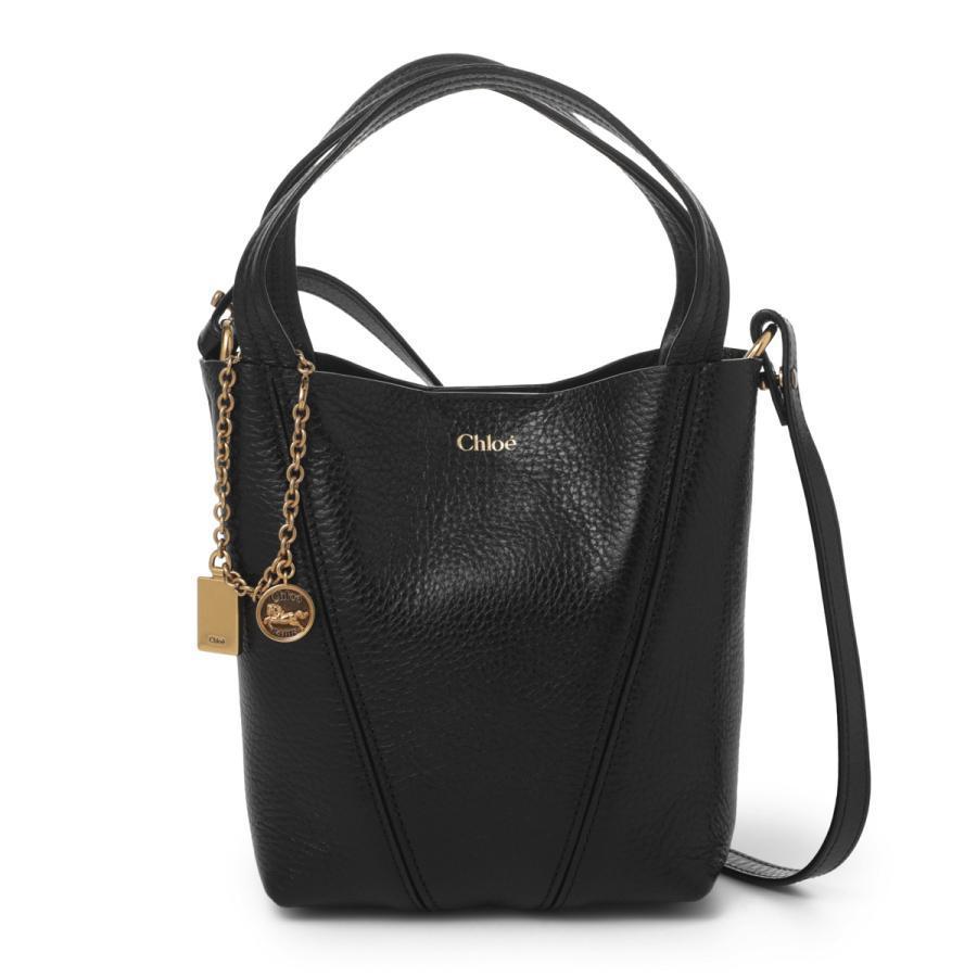 CHLOE  クロエ SPIN SMALL  2WAYバッグ  BLACK