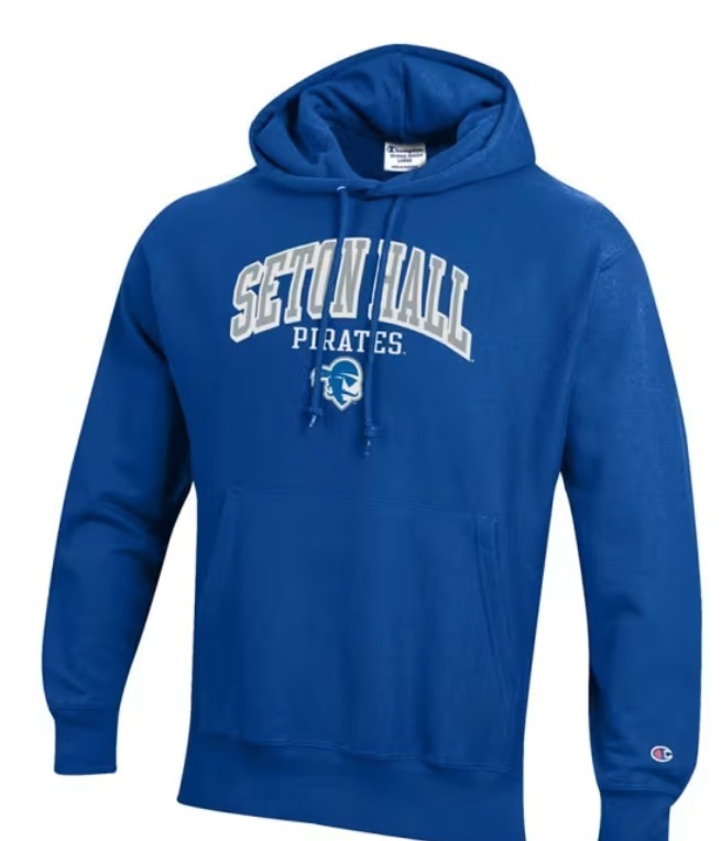 CHAMPION Reverse Weave Seton Hall Pirates パーカー