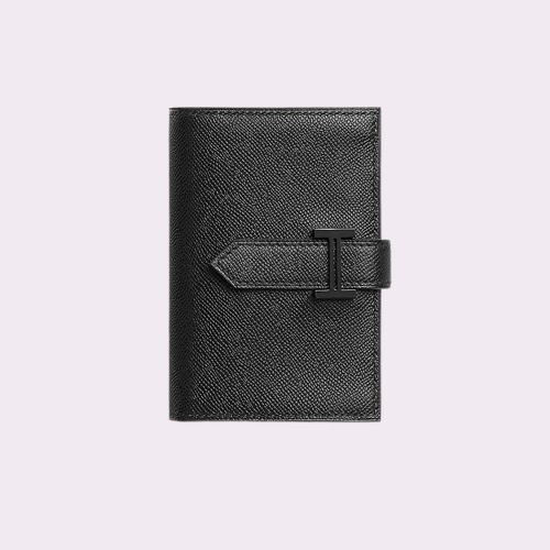 ◇24H◎◇ HERMES(エルメス) 《ベアン》 ミニ モノクローム 財布