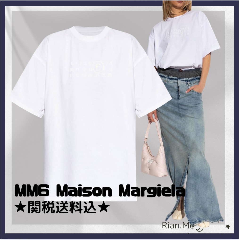 MM6 Maison Margiela★Numeric Logo T-shirt