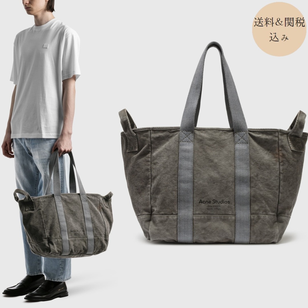 ACNE STUDIOS ロゴ トートバッグ