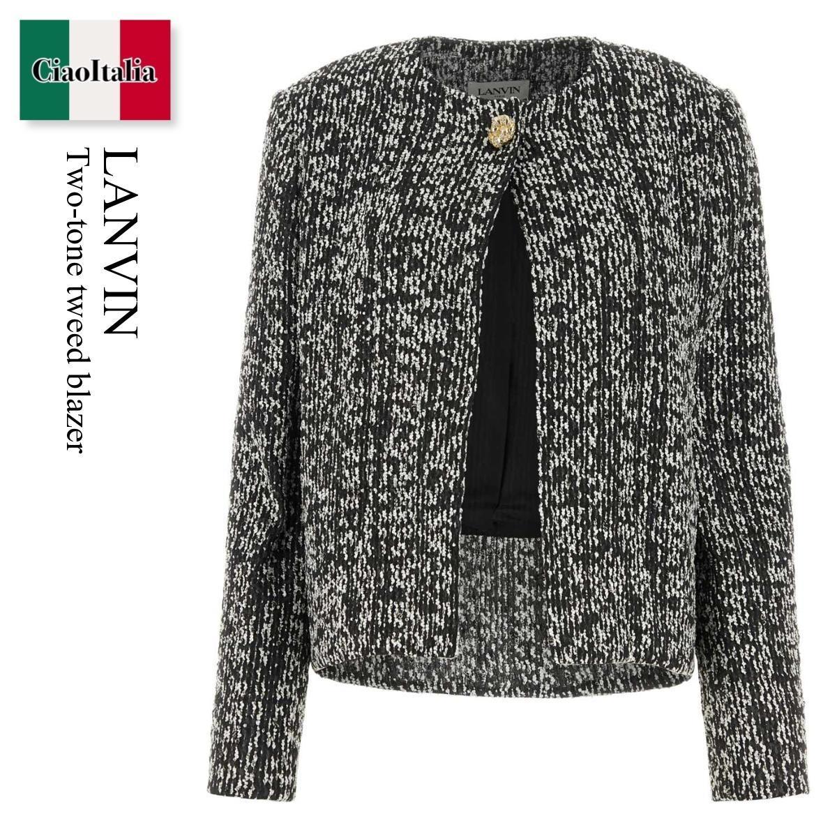 ジャケット Lanvin Two-Tone Tweed Blazer