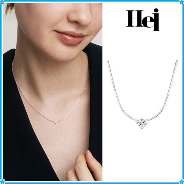 【Hei】essential cubic snake chain necklace〜ネックレス