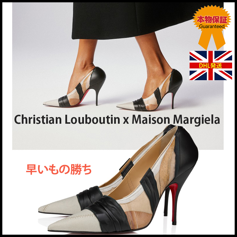 【Christian Louboutin】早いもの勝ち★Martinloulaパンプス10cm