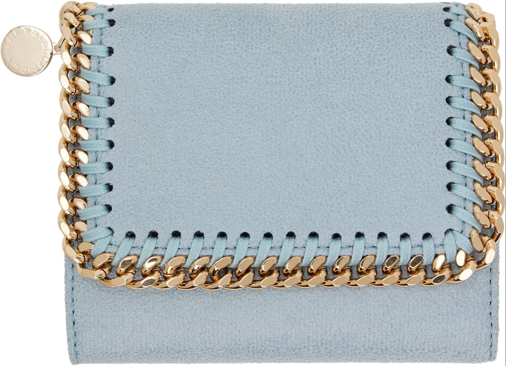 ★Stella McCartney★ ブルー Falabella Small ウォレット