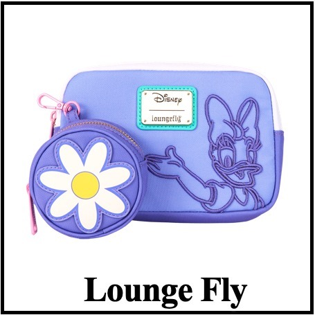 ☆Loungefly☆Daisy Duck 85thCrossbody Bag with Coin Bag