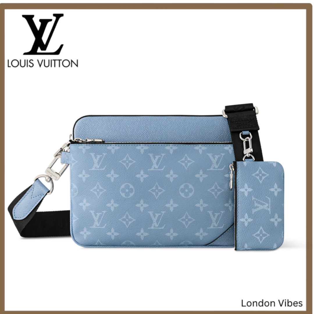 お洒落ブルー♪ Louis Vuitton メッセンジャー バッグ