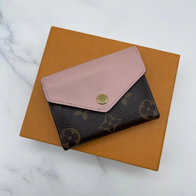 【LOUIS VUITTON】LV Zoe Wallet★ピンク【ランク：Ｓ】