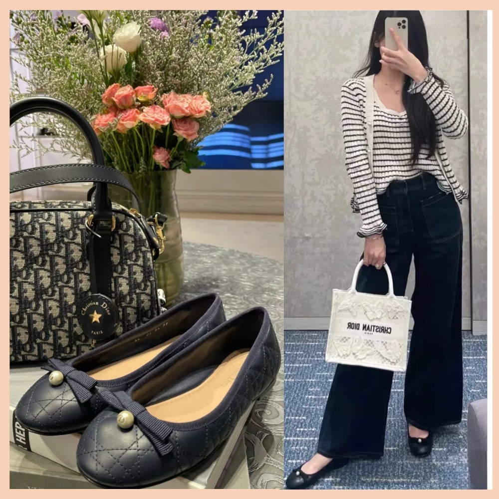 大人気♥【エレガントな自分に♡】 DIORバレリーナ