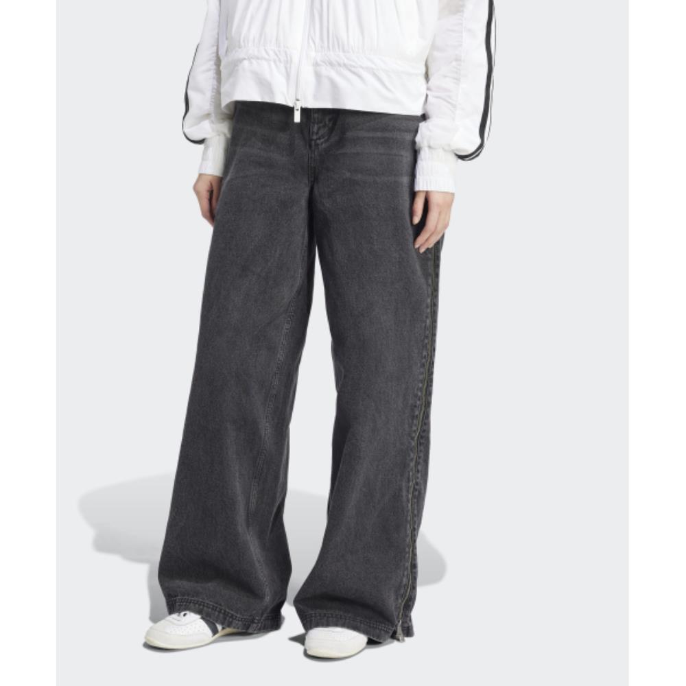 ☆adidas☆ ADILENIUM 3rd Album Washed Denim Pants Black JX92