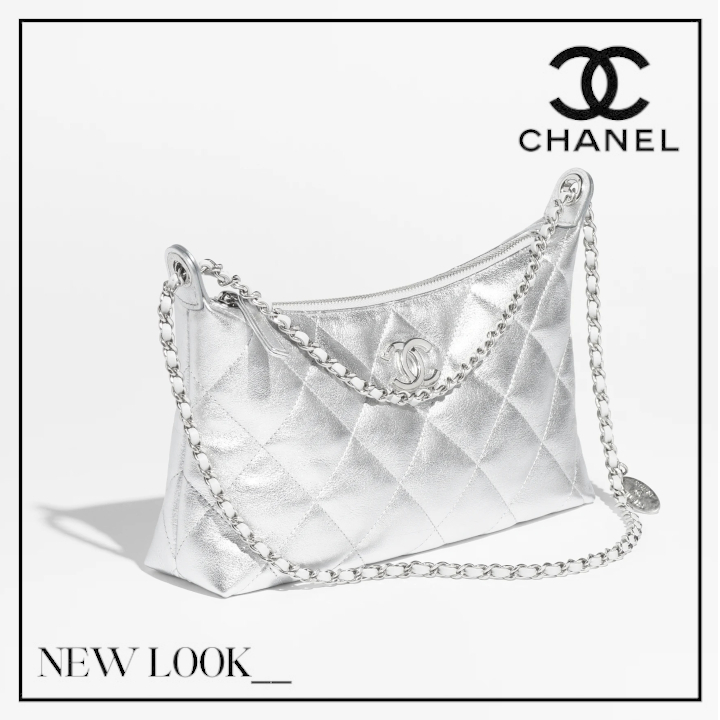 【メタリック カーフスキン】CHANEL 2025年春夏 ホーボー バッグ
