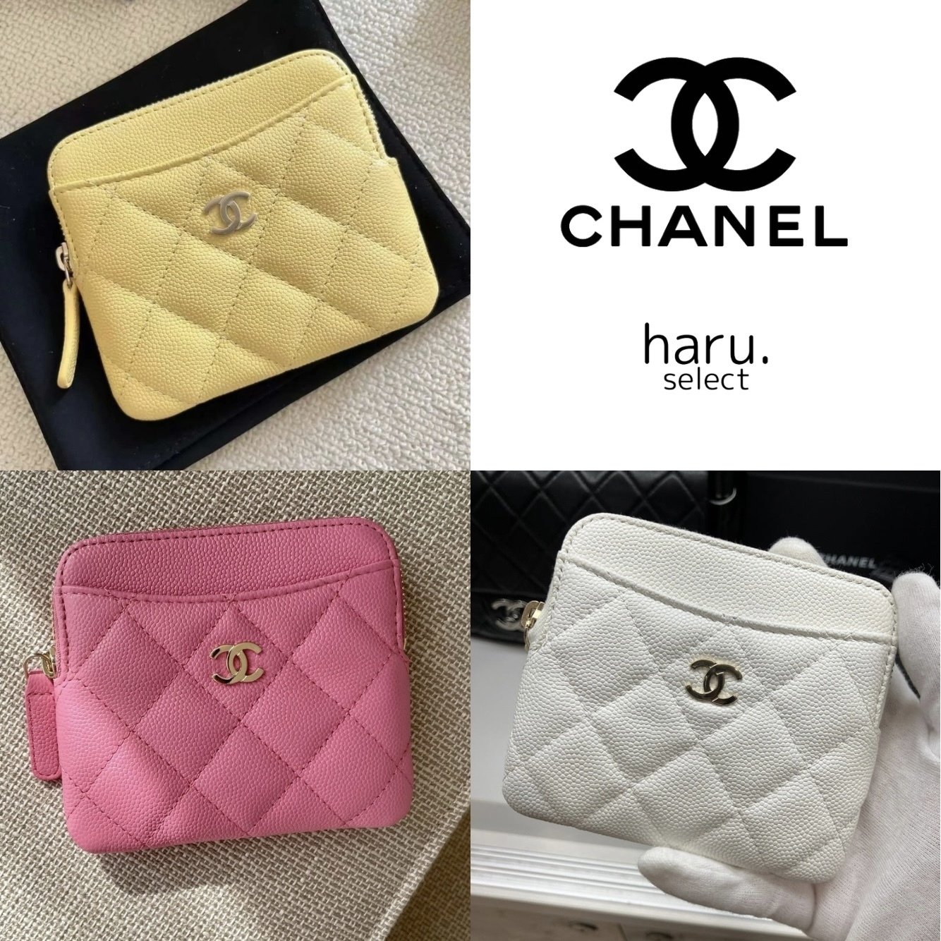 収納力抜群＊上品【CHANEL】ショートウォレット