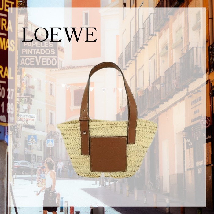 LOEWE 大人気 かごバッグ バスケットバッグ ミディアム