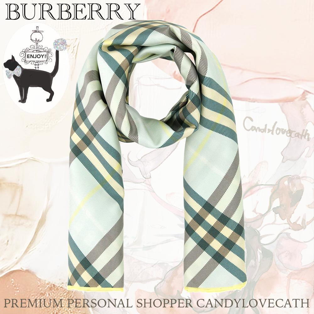 マフラー・ストール BURBERRY Ss M Chk Silk Square