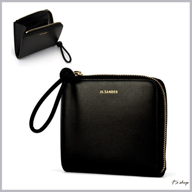 Jil Sander | ジップ アラウンド ロゴ カード財布/正規品/関税込