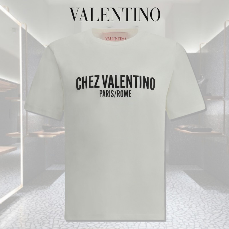 VIP SALE【VALENTINO】ロゴ入りコットン T シャツ