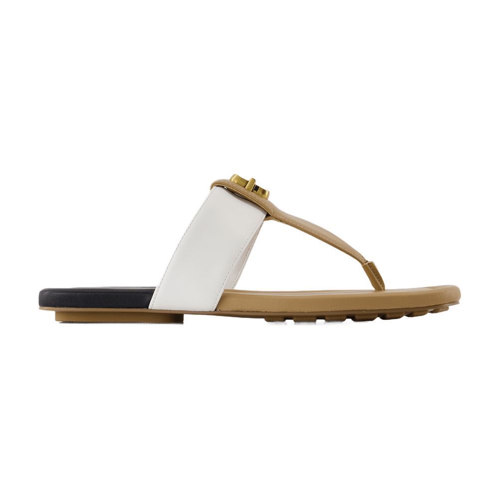 サンダル・ミュール The Dual T Sandals - Marc Jacobs - Leather - Brown