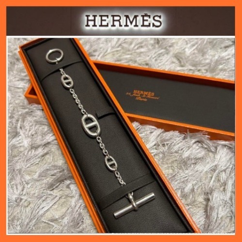 人気＆上品【HERMES】手元輝く☆シルバーブレスレット Farandole