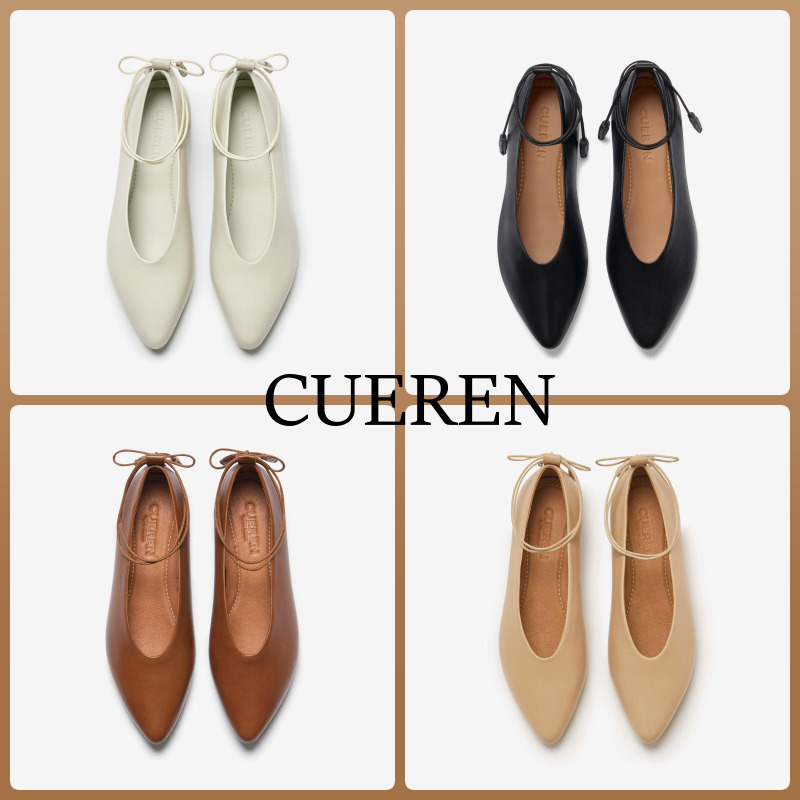 【CUEREN】人気/バレエフラット★MADRID 06 BALLET FLAT -4COLOR