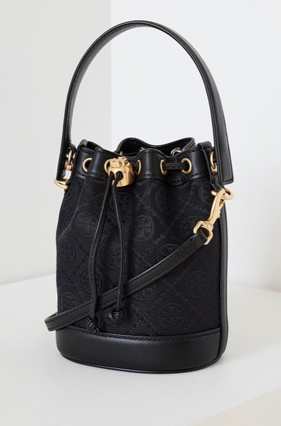 【Tory Burch】Mini T Monogram Bucket Bag バケットバッグ