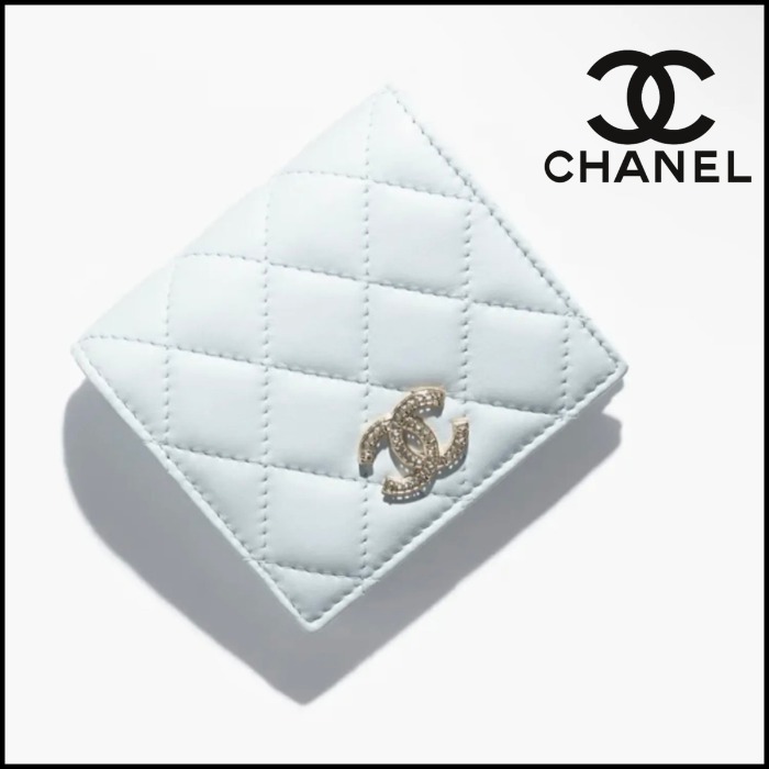 【定番人気】◆CHANEL◆ 折りたたみ財布