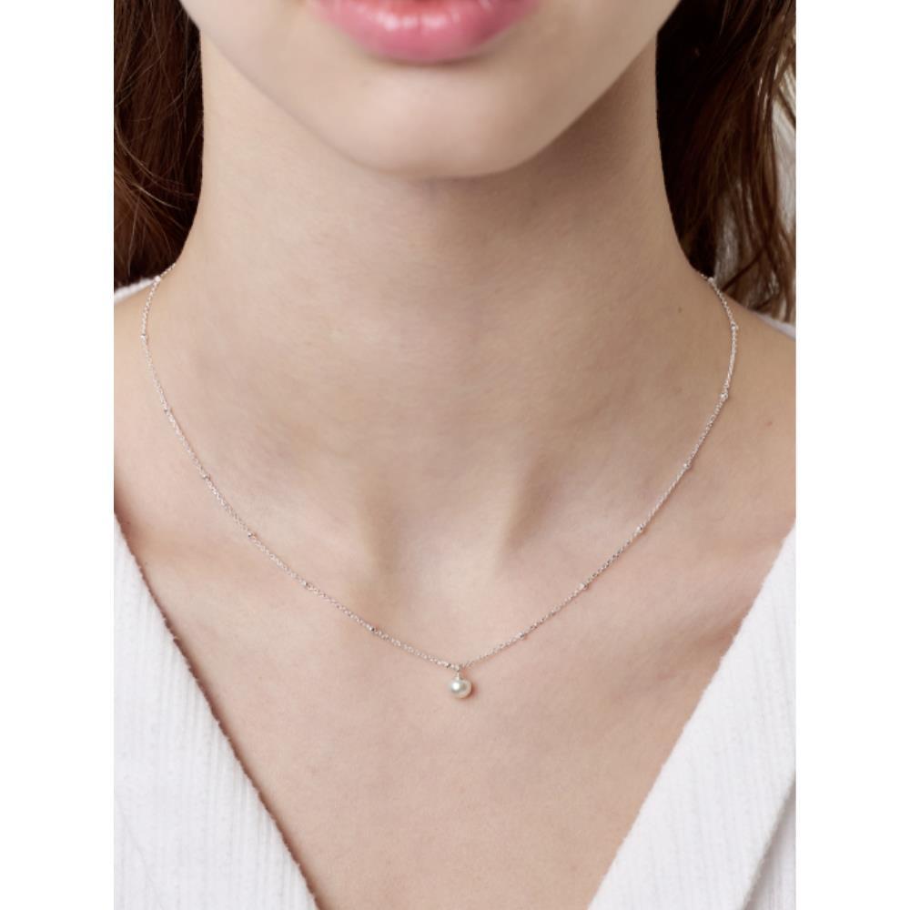 ☆ENGBROX☆ silver925 spring pearl necklace EBNL25002SV