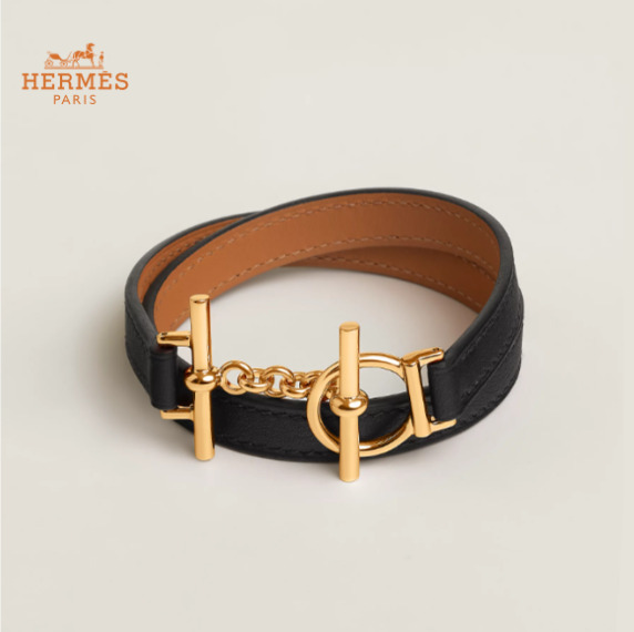 【HERMES】手元がお洒落に☆ブレスレット Croisiere Double Tour