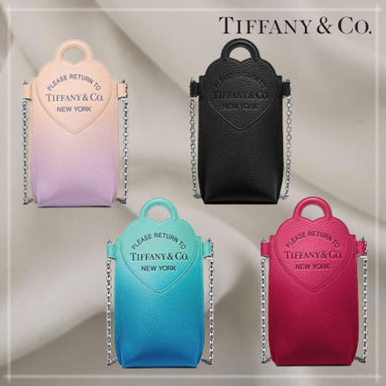 (日本完売カラー)Tiffany クロスボディ スマートフォン ケース カバー Tiffany & Co(ティファニー) スマホケース・テック