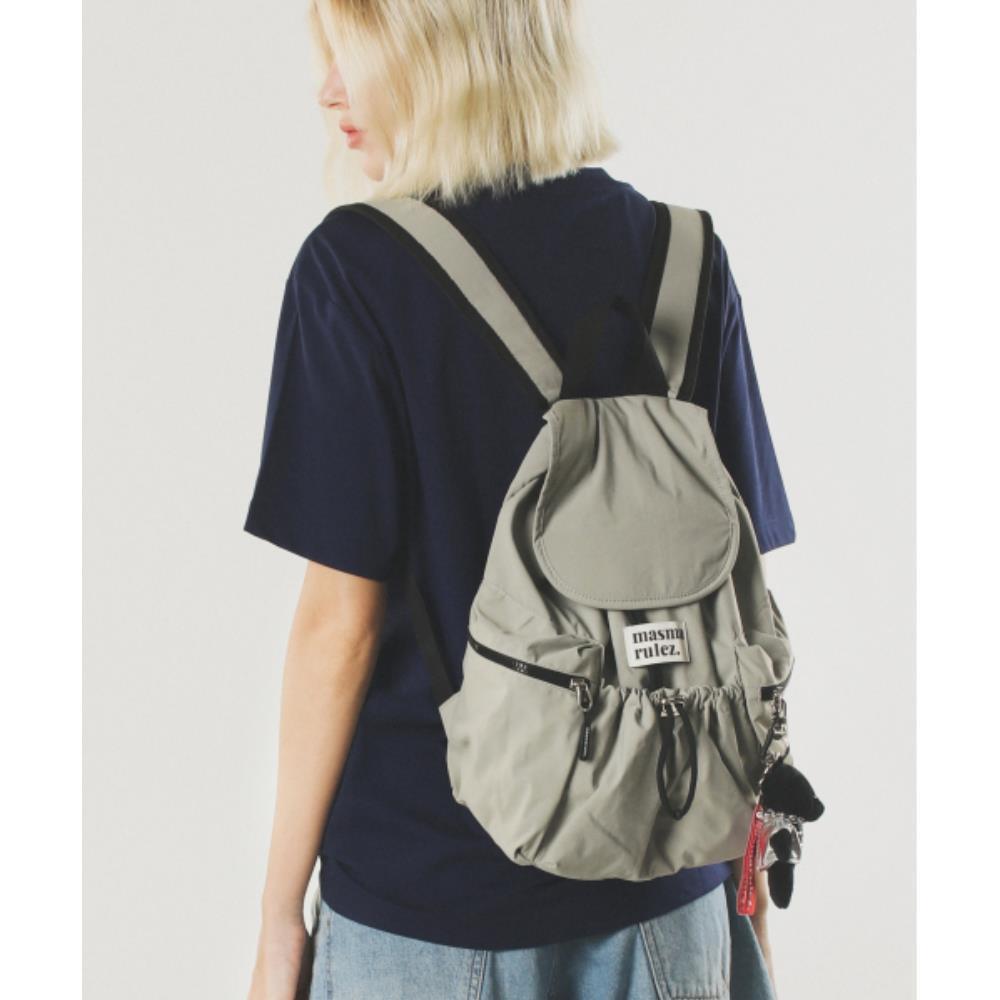バックパック・リュック masmarulez Mini Flap Backpack Grey 5011460563