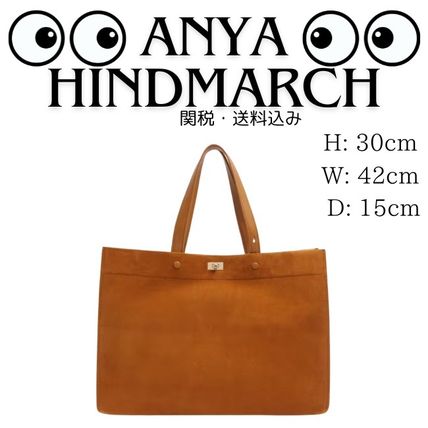 Anya Hindmarch(アニヤハインドマーチ) トートバッグ - ダーク