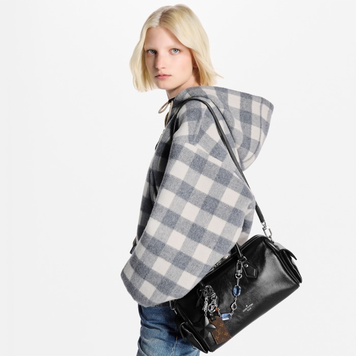 《LVロゴ》Louis Vuitton スピーディカーゴバイブハンドバッグ