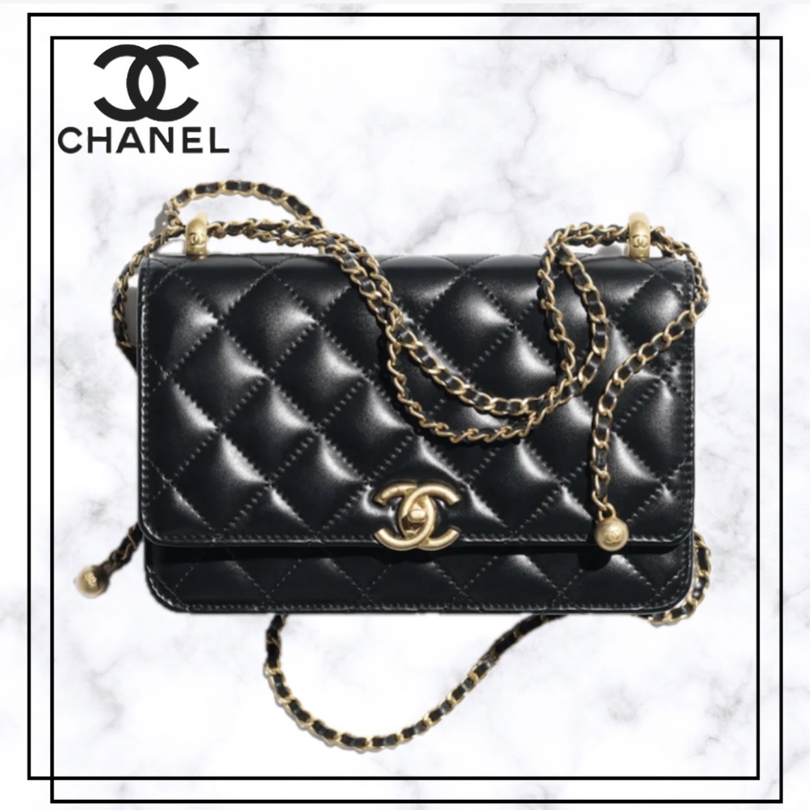 【どんなシーンにも◎】CHANEL チェーンウォレット