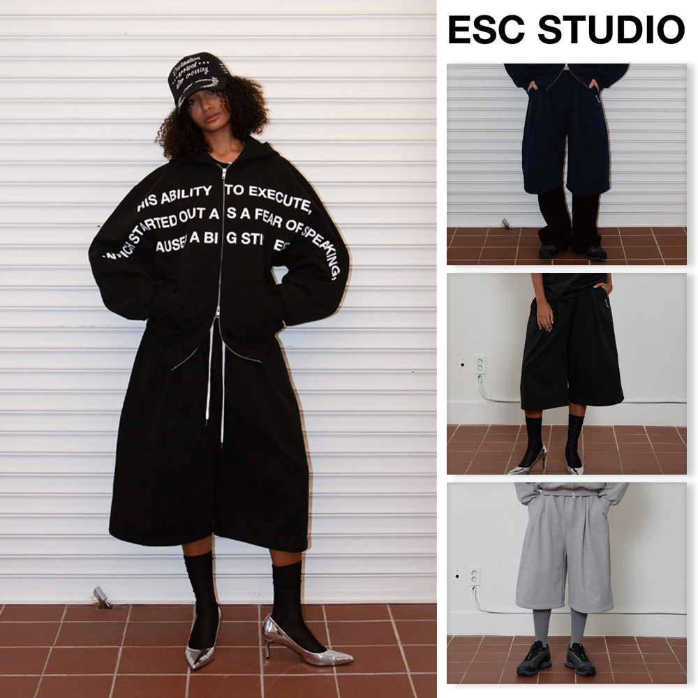 【ESC STUDIO】25SS★ training bermuda pants